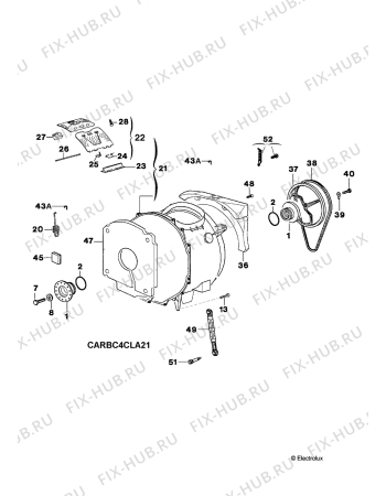 Взрыв-схема стиральной машины Privileg 00514609_21277 - Схема узла Functional parts 267